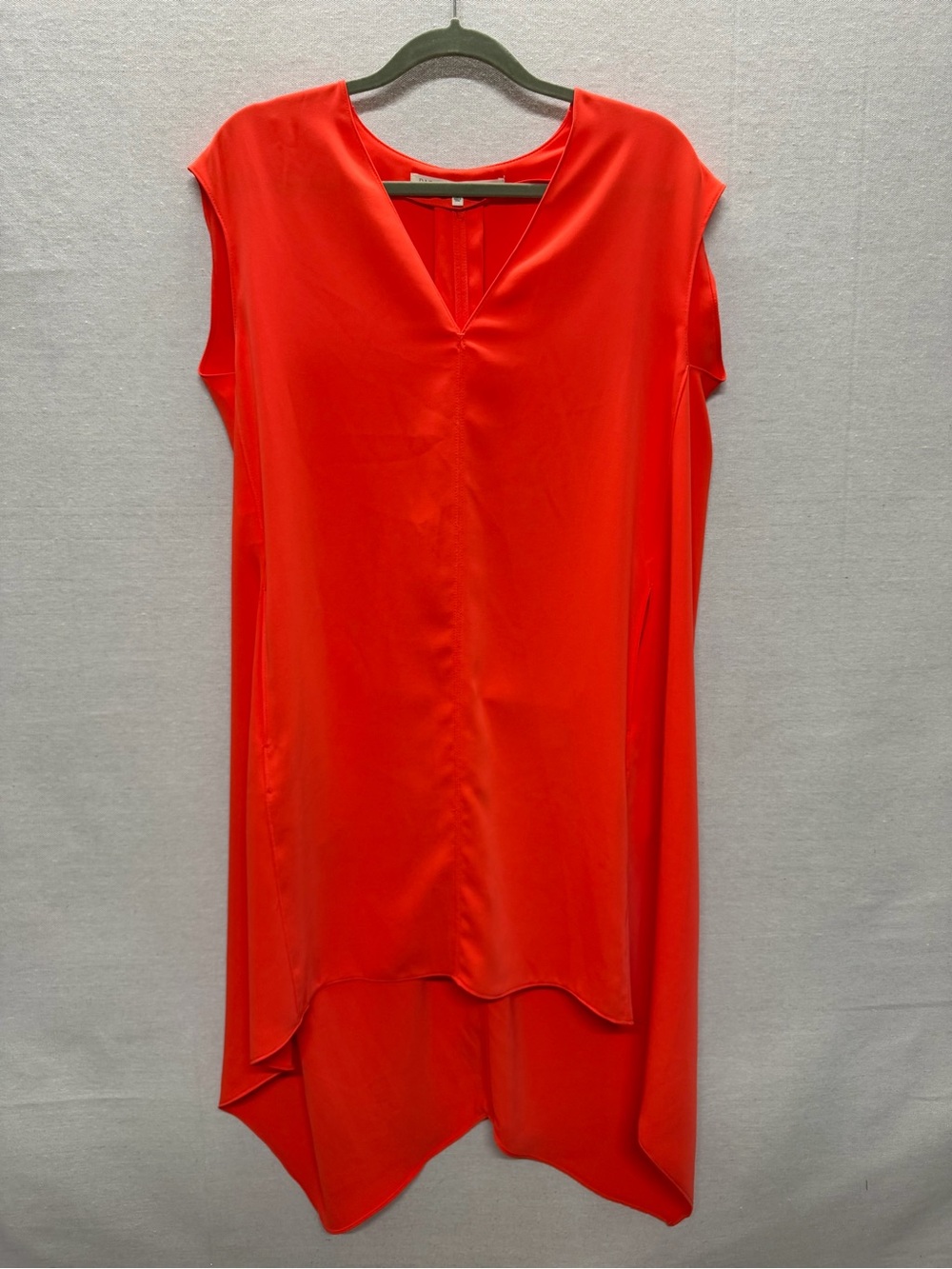 RACHEL Rachel Roy Sheath High-Low V-Neck Dress - size M